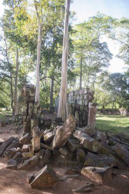 Koh Ker Srayong şehir şehir Northwaest Kamboçya Preah Vihear batısında doğusunda Khmer tapınaklar