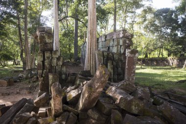 Koh Ker Srayong şehir şehir Northwaest Kamboçya Preah Vihear batısında doğusunda Khmer tapınaklar