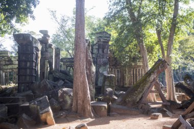 Koh Ker Srayong şehir şehir Northwaest Kamboçya Preah Vihear batısında doğusunda Khmer tapınaklar