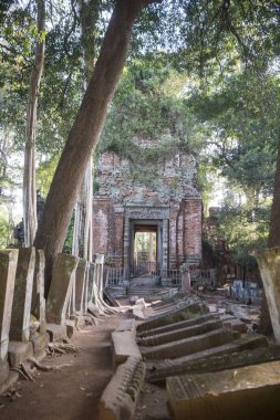 Koh Ker Srayong şehir şehir Northwaest Kamboçya Preah Vihear batısında doğusunda Khmer tapınaklar