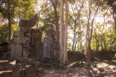Koh Ker Srayong şehir şehir Northwaest Kamboçya Preah Vihear batısında doğusunda Khmer tapınaklar