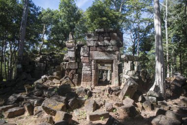 Koh Ker Srayong şehir şehir Northwaest Kamboçya Preah Vihear batısında doğusunda Khmer tapınaklar