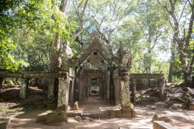 Koh Ker Srayong şehir şehir Northwaest Kamboçya Preah Vihear batısında doğusunda Khmer tapınaklar
