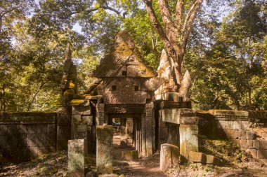 Koh Ker Srayong şehir şehir Northwaest Kamboçya Preah Vihear batısında doğusunda Khmer tapınaklar