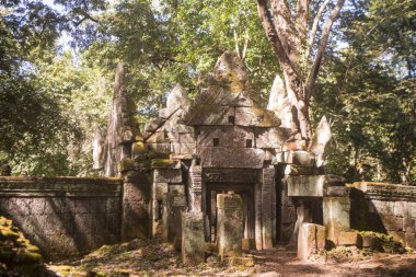 Koh Ker Srayong şehir şehir Northwaest Kamboçya Preah Vihear batısında doğusunda Khmer tapınaklar