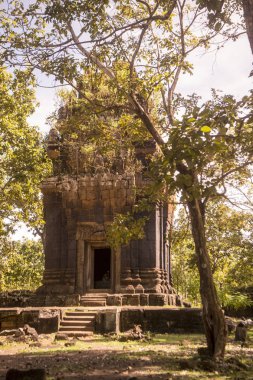 Koh Ker Srayong şehir şehir Northwaest Kamboçya Preah Vihear batısında doğusunda Khmer tapınaklar