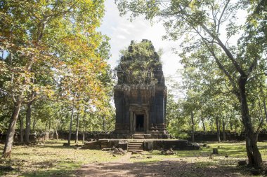 Koh Ker Srayong şehir şehir Northwaest Kamboçya Preah Vihear batısında doğusunda Khmer tapınaklar