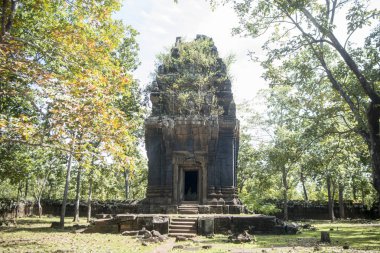 Koh Ker Srayong şehir şehir Northwaest Kamboçya Preah Vihear batısında doğusunda Khmer tapınaklar