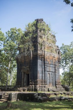 Koh Ker Srayong şehir şehir Northwaest Kamboçya Preah Vihear batısında doğusunda Khmer tapınaklar