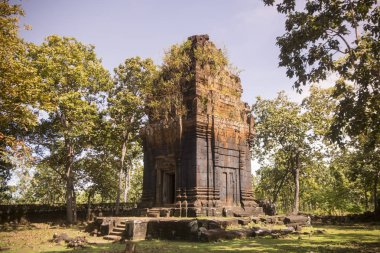 Koh Ker Srayong şehir şehir Northwaest Kamboçya Preah Vihear batısında doğusunda Khmer tapınaklar