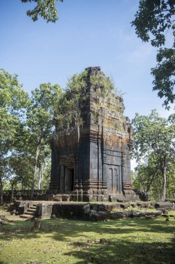 Koh Ker Srayong şehir şehir Northwaest Kamboçya Preah Vihear batısında doğusunda Khmer tapınaklar