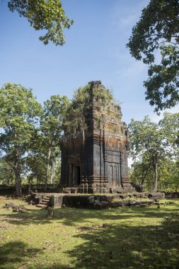 Koh Ker Srayong şehir şehir Northwaest Kamboçya Preah Vihear batısında doğusunda Khmer tapınaklar