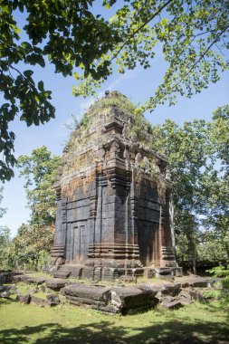 Koh Ker Srayong şehir şehir Northwaest Kamboçya Preah Vihear batısında doğusunda Khmer tapınaklar