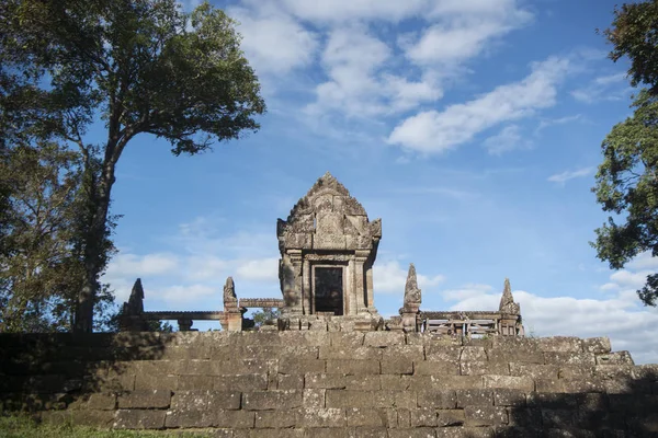 Khmer Templos Prsat Preah Vihear Norte Ciudad Sra Provincia Preah — Foto de Stock