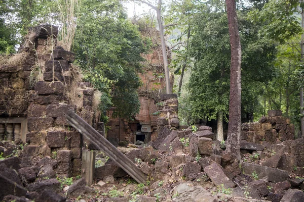 Templo Khmer Prasat Neak Buos Este Ciudad Sra Norte Ciudad — Foto de Stock