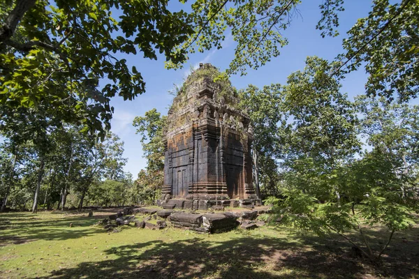 Cambodia Sra Novembro 2017 Ruínas Dos Templos Khmer Koh Ker — Fotografia de Stock