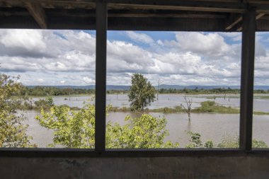 Kamboçya, Anlong Veng - Kasım, 2017: The Ta Mok House, Khmer Rouge Nr.5 Ta Mok içinde şehir Anlong Veng Northwaest Kamboçya Oddar Meanchey il. 