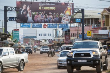Kamboçya, Anlong Veng - Kasım, 2017: Şehir merkezi olan şehir, Anlong Veng Northwaest Kamboçya Oddar Meanchey il. 