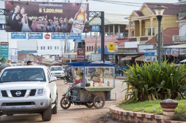 Kamboçya, Anlong Veng - Kasım, 2017: Şehir merkezi olan şehir, Anlong Veng Northwaest Kamboçya Oddar Meanchey il. 