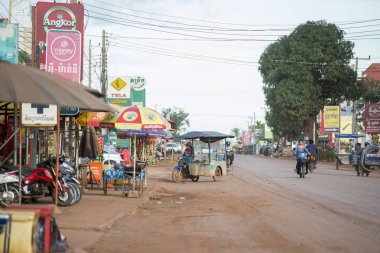Kamboçya, Anlong Veng - Kasım, 2017: Şehir merkezi olan şehir, Anlong Veng Northwaest Kamboçya Oddar Meanchey il. 