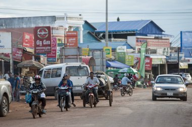 Kamboçya, Anlong Veng - Kasım, 2017: Şehir merkezi olan şehir, Anlong Veng Northwaest Kamboçya Oddar Meanchey il. 