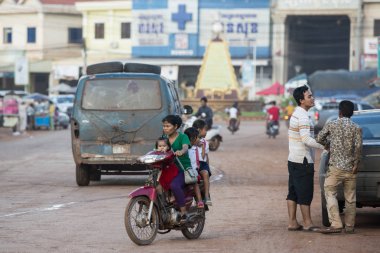 Kamboçya, Anlong Veng - Kasım, 2017: Şehir merkezi olan şehir, Anlong Veng Northwaest Kamboçya Oddar Meanchey il. 