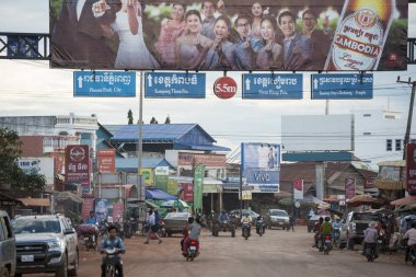 Kamboçya, Anlong Veng - Kasım, 2017: Şehir merkezi olan şehir, Anlong Veng Northwaest Kamboçya Oddar Meanchey il. 
