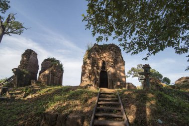 Kamboçya, Anlong Veng - Kasım, 2017: Khmer tapınaklar Prasat Trapeang oddar Meanchey Northwaest Kamboçya'da ilinin doğusunda Anlong Veng şehir.  