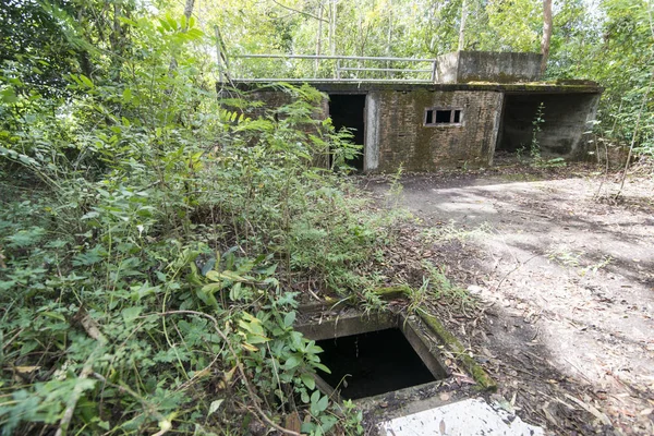Kamboçya, Anlong Veng - Kasım, 2017: Choam town yakınındaki ve kuzeyinde kasaba, Anlong Veng Northwaest Kamboçya Oddar Meanchey il Dangrek dağ dizi ormanda Pol Pot hanesi.  