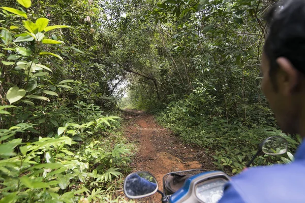 Kamboçya, Anlong Veng - Kasım, 2017: Choam town yakınındaki ve kuzeyinde kasaba, Anlong Veng Northwaest Kamboçya Oddar Meanchey il Dangrek dağ dizi ormanda Pol Pot hanesi.  