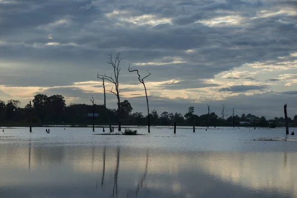 Cambogia Anlong Veng Novembre 2017 Lago Mok Nella Città Anlong — Foto Stock