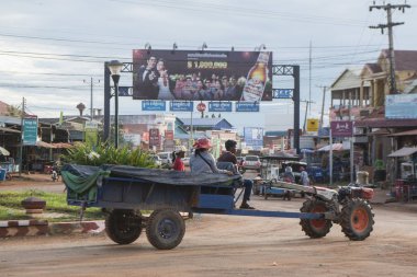 Kamboçya, Anlong Veng - Kasım, 2017: Şehir merkezi olan şehir, Anlong Veng Northwaest Kamboçya Oddar Meanchey il. 