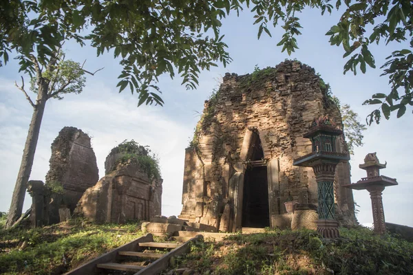 Camboya Anlong Veng Noviembre 2017 Los Templos Jemeres Prasat Trapeang — Foto de Stock
