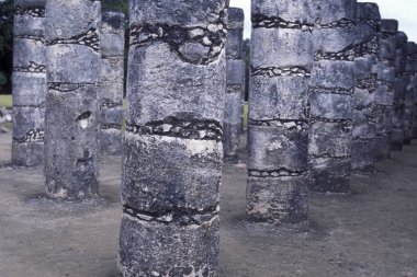 Meksika, Chichen Itza - Ocak, 2009: Meksika Orta Amerika'da il Yucatan'da Chichen Itza, Maya Harabeleri.     