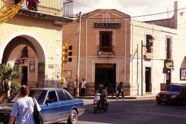 Meksika, Valladolid - Ocak, 2009: Sömürge ve eski şehir Valladolid Yucatan içinde il Quintana Roo Meksika Orta Amerika'da üzerinde.   