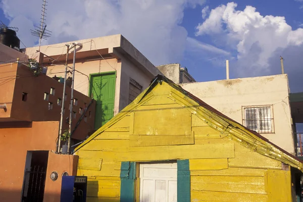 Mexico Isla Mujeres January 2009 Houses Village Isla Mujeres City — Stock Photo, Image