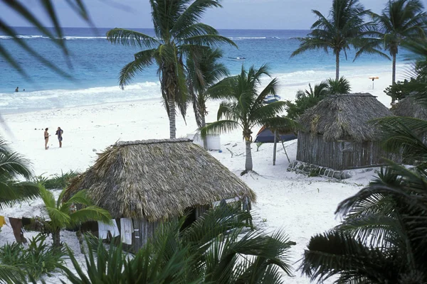 Meksika Tulum Ocak 2009 Bungalow Hotel Quintana Roo Meksika Orta — Stok fotoğraf