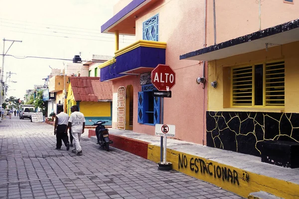 Meksyk Valladolid Styczeń 2009 Kolonialnych Starego Miasta Valladolid Yucatan Prowincji — Zdjęcie stockowe