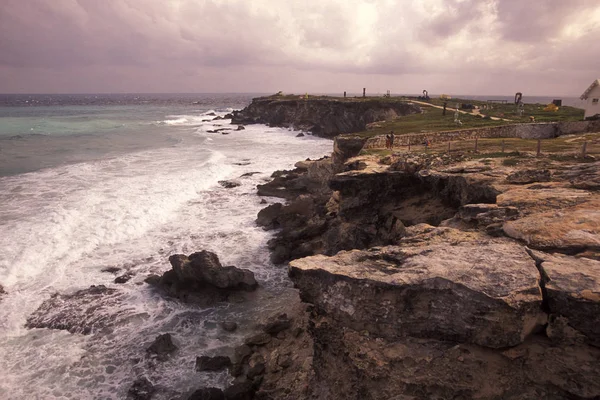 Isla Mujeres Meksika Ocak 2009 Punta Sur Isla Mujeres Yakınındaki — Stok fotoğraf