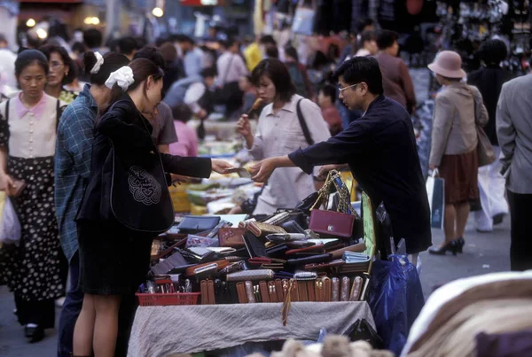 Eastaasia 한국에 서울시에 시장에가 Southkorea 2006 — 스톡 사진