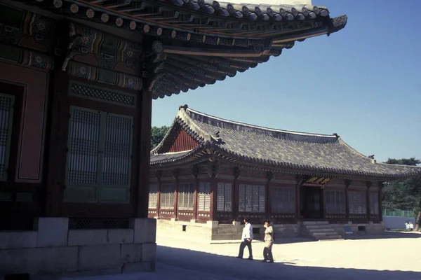 Дворец Токсугун Городе Сеул Южной Корее Восточной Азии Саутгемптон Сеул — стоковое фото