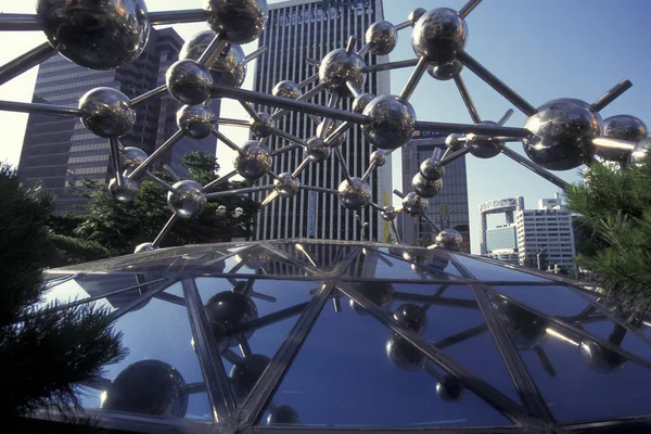 Het Winkelcentrum Het Centrum Van Seoul Zuid Korea Eastaasia Van — Stockfoto