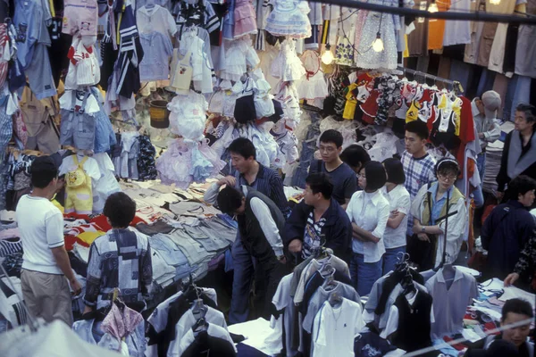 Textil Shop Market City Seoul South Korea Eastaasia Southkorea Seoul — Stock Photo, Image