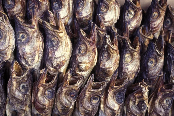 dry fish at a fishmarket on a foodmarket market in the city of Seoul in South Korea in EastAasia.  Southkorea, Seoul, May, 2006