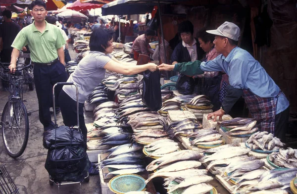 Eastaasia 한국에 서울시에서 Foodmarket 시장에 스튜디오에 신선한 Southkorea 2006 — 스톡 사진