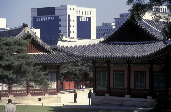 Der Toksugung Palast Der Stadt Seoul Südkorea Ostasien Südkorea Seoul — Stockfoto