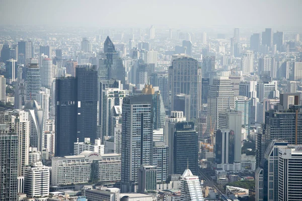 Widok Baiyoke Sky Hotel Bangkoku Tajlandii Southeastasia Tajlandia Bangkok Listopada — Zdjęcie stockowe