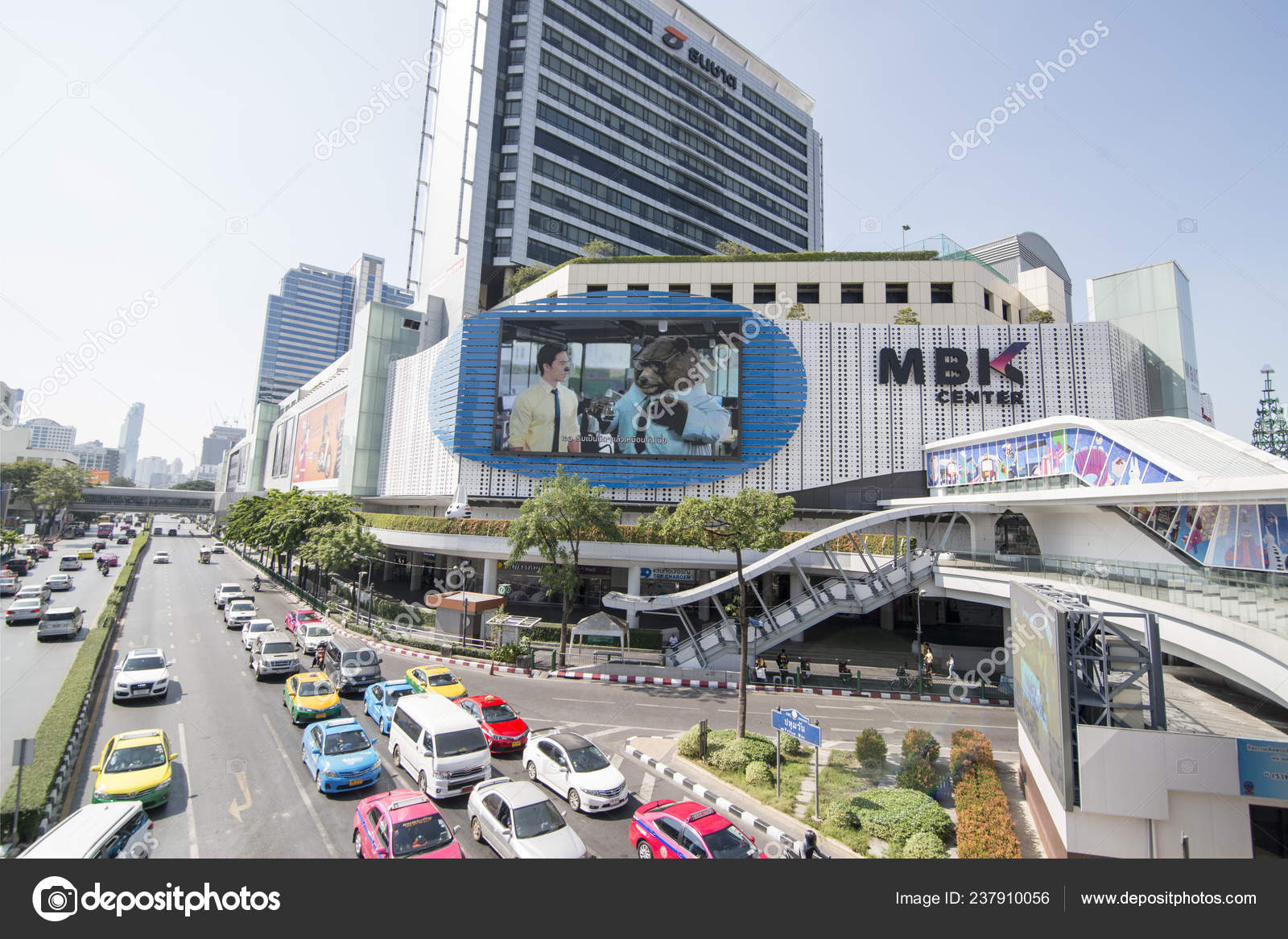 Mbk Shopping Mall Sian Square City Bangkok Thailand Southeastasia