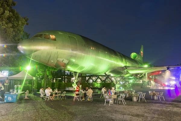 Avião Noite Mercado Aviões Chang Chui Norte Cidade Bangkok Tailândia — Fotografia de Stock