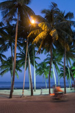  Bang Saen sahilde Provinz Chonburi Tayland Bangsaen kasaba. Tayland, Bangsaen, Kasım, 2018